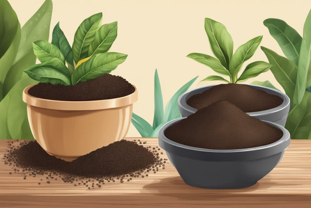 Coffee Grounds for plant growth